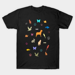 Funny Animal Lovers Art Work T-Shirt